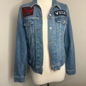 Levi’s Denim Jacket with patches